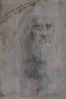 ...d‘aprés Léonard de Vinci...dessin de 1985